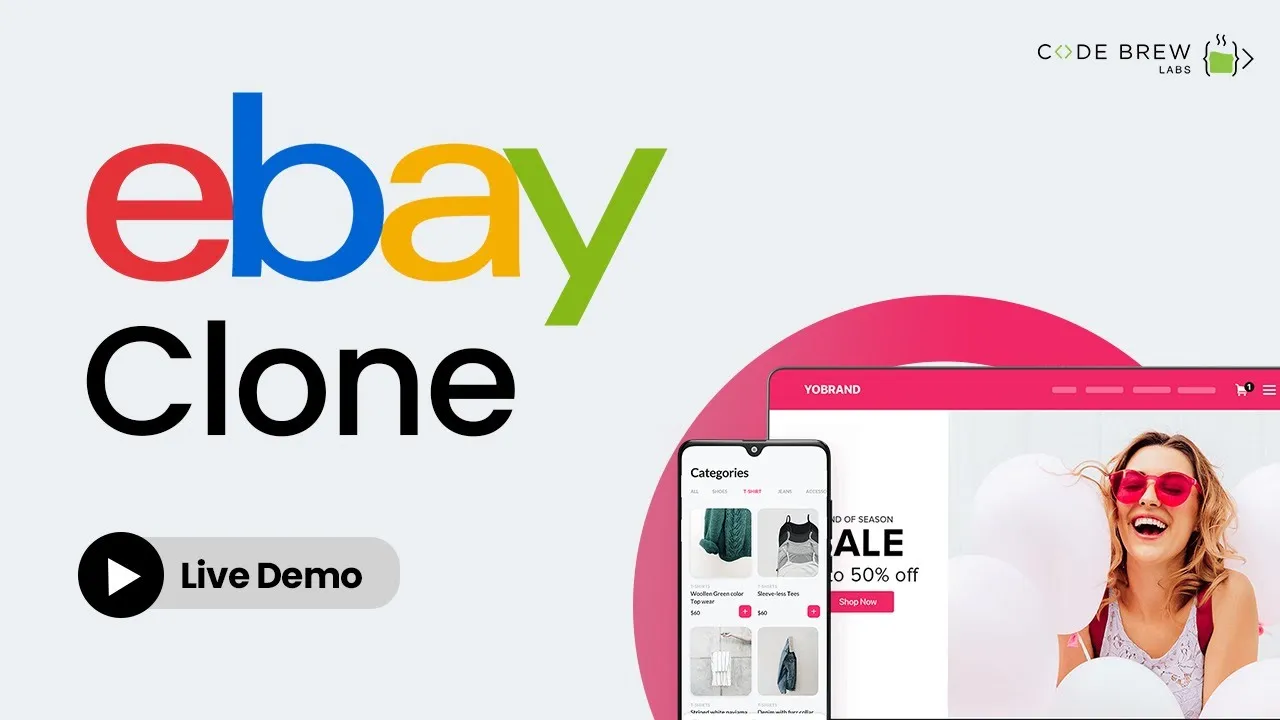 Make Your Own Ecommerce App Like Ebay- Live Demo